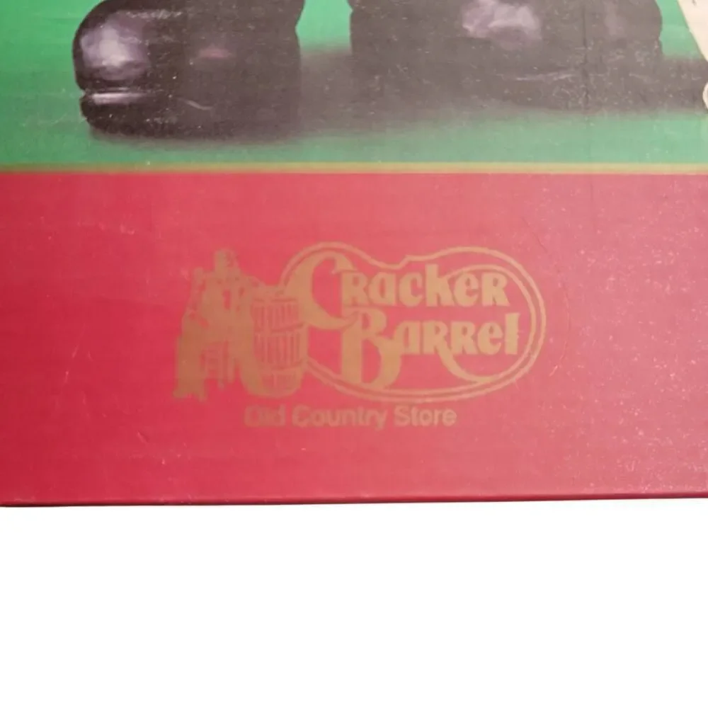 Cracker Barrel Santa Whimsical Vintage Figurine in Original Box